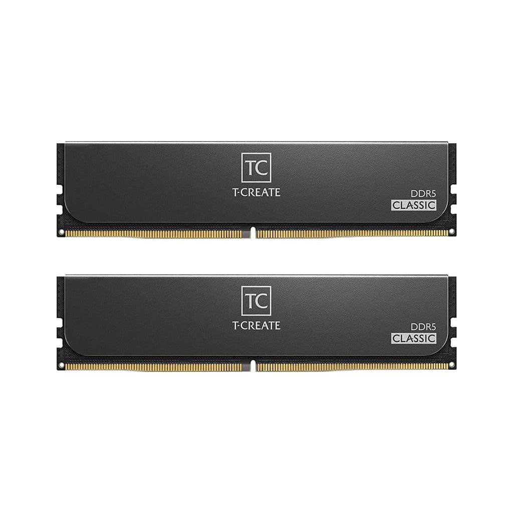 Модуль пам'яті для комп'ютера DDR5 32GB (2x16GB) 5600 MHz T-Create Classic Black Team (CTCCD532G5600HC46DC01)