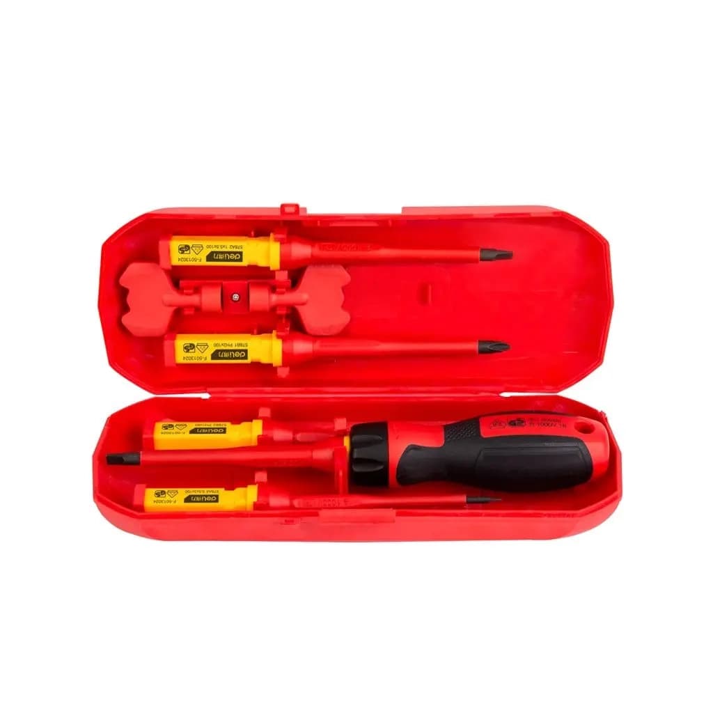 Набір викруток Deli 7 шт.VDE 1000V (DL510107)