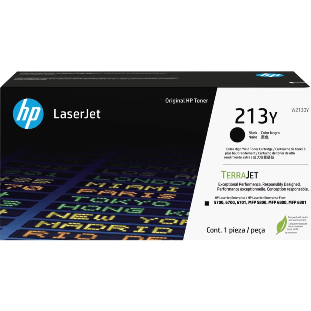 Картридж HP CLJ 213Y Black 18K (W2130Y)