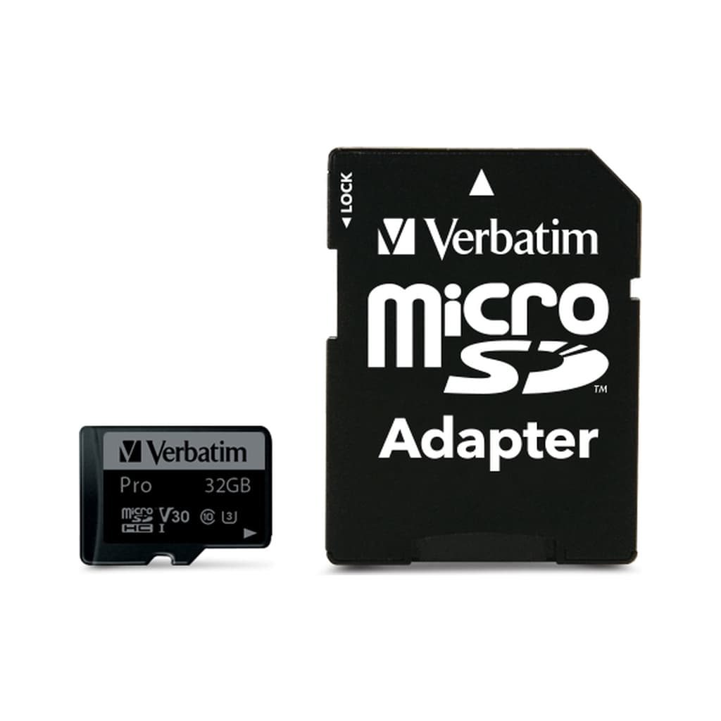 Карта пам'яті Verbatim 32GB microSDXC class 10 UHS-III PRO (47041)