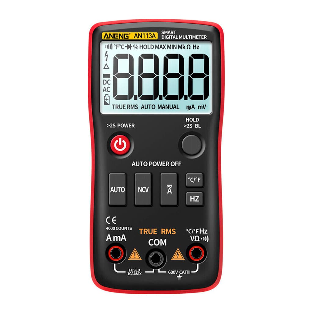 Цифровий мультиметр ANENG AN113A, V, A, R, T, F (AN113A)