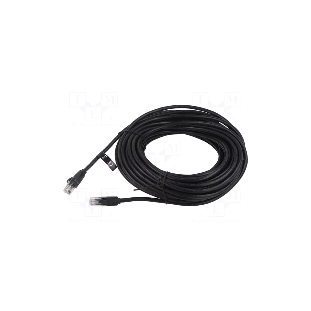 Патч-корд 20м, UTP cat 6 RJ-45 black VENTION (IBEBQ)