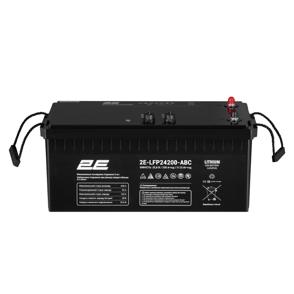 Батарея LiFePo4 2E 24V-200Ah, ABC 8S (2E-LFP24200-ABC)