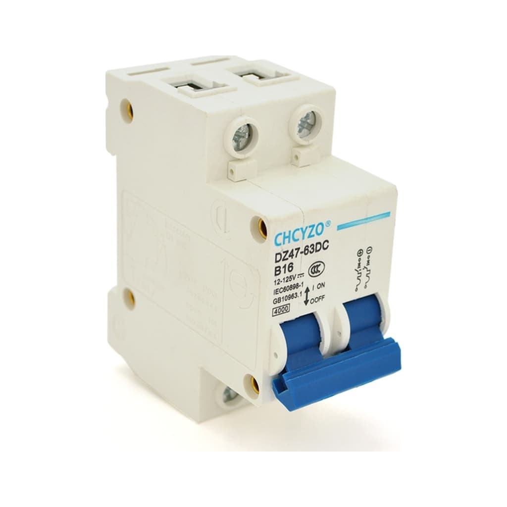 Автоматичний вимикач CHCYZO YT-RKB-2P-16A