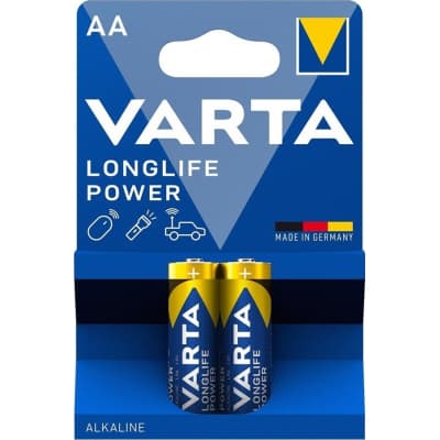 Батарейка Varta AA Longlife Power лужна * 2 (04906121412)