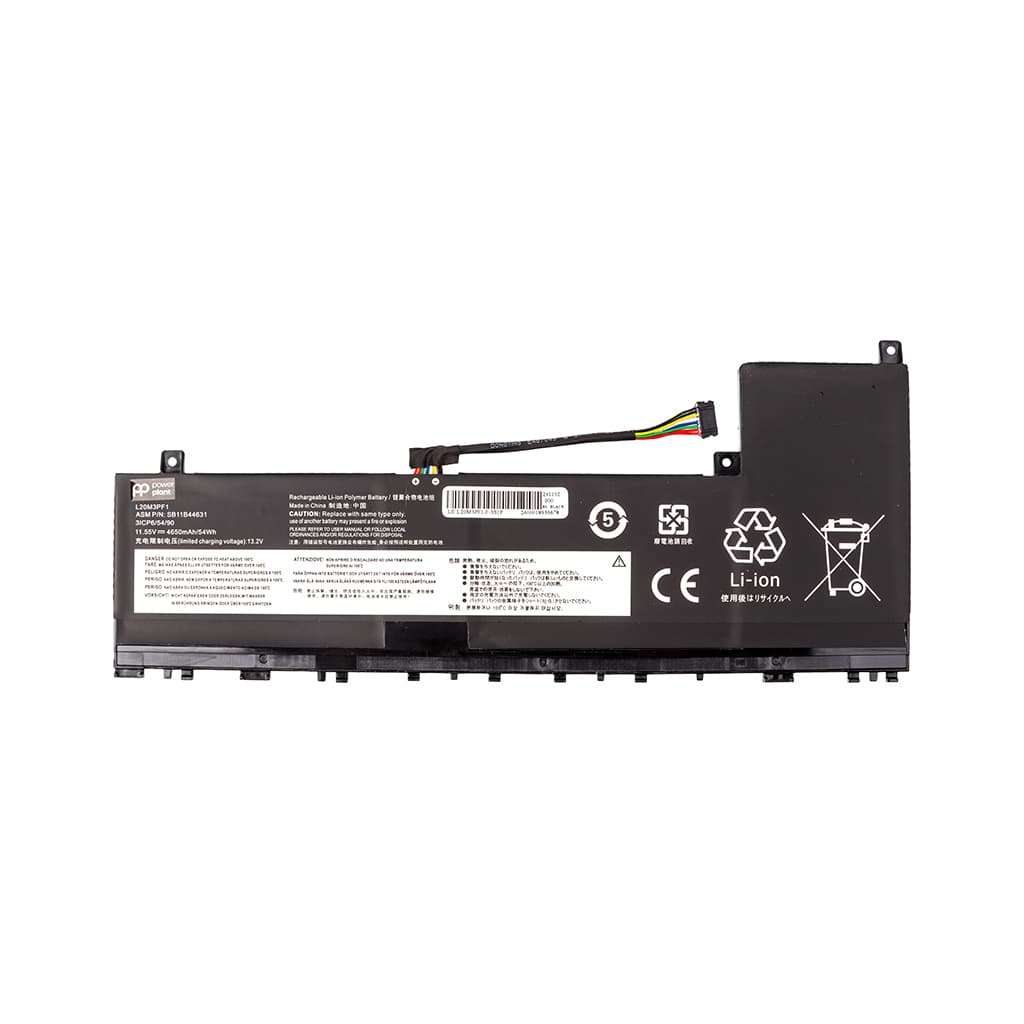 Акумулятор до ноутбука LENOVO IdeaPad 5 Pro 14ARH7 (L20M3PF1) 11.55V 4650mAh PowerPlant (NB482511)
