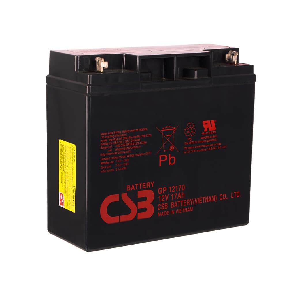 Батарея до ДБЖ CSB 12В 17 Ач (GP12170)