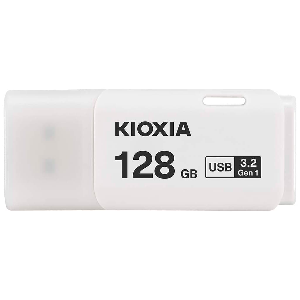 USB флеш накопичувач Kioxia 128GB TransMemory U301 White USB 3.2 (LU301W128GG4)