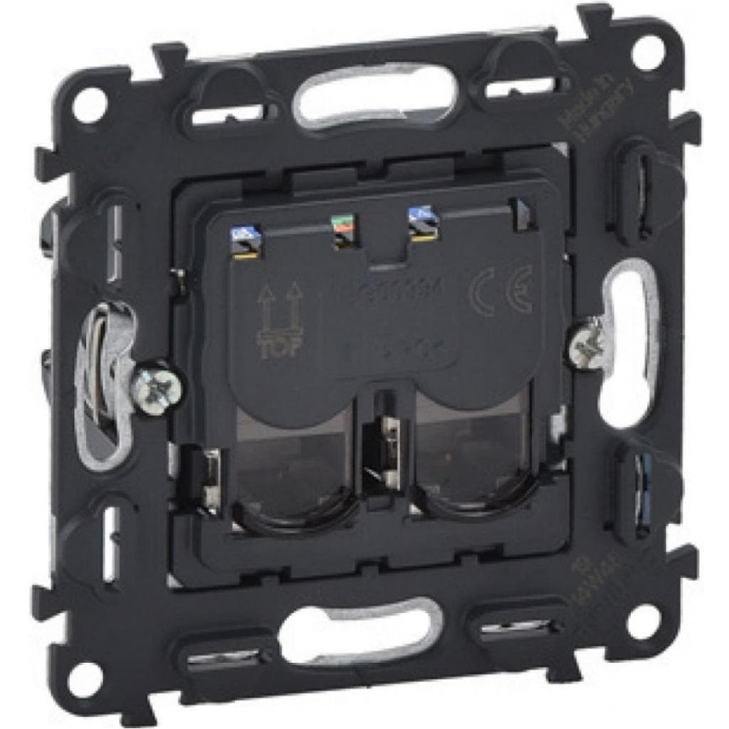 Комп'ютерна розетка Legrand подвійна RJ45 Кат.5е UTP Valena IN'MATIC (753041)