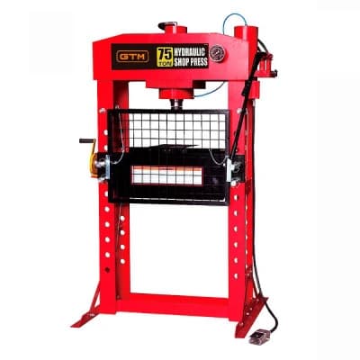 Прес гідравлічний GTM пнeвмoгідpaвлічний 75т (TY75021)