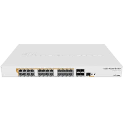 Комутатор MikroTik CRS328-24P-4S+RM