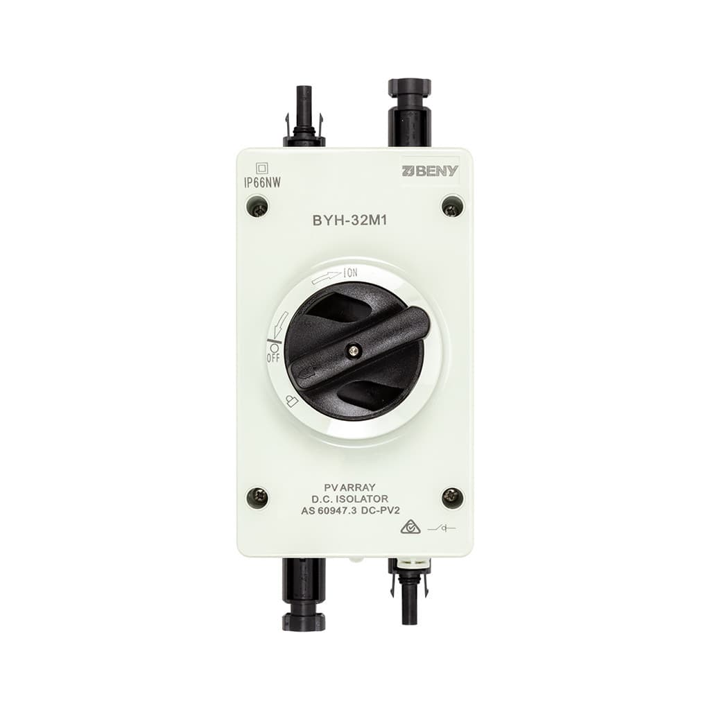 Автоматичний вимикач HiSmart 4P, 32A, 1000V, MC4, IP66 (NV821396)