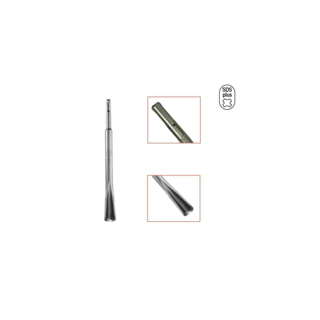 Зубило для перфоратора DeWALT SDS-Plus, канавкове, 22х250мм (DT6805)