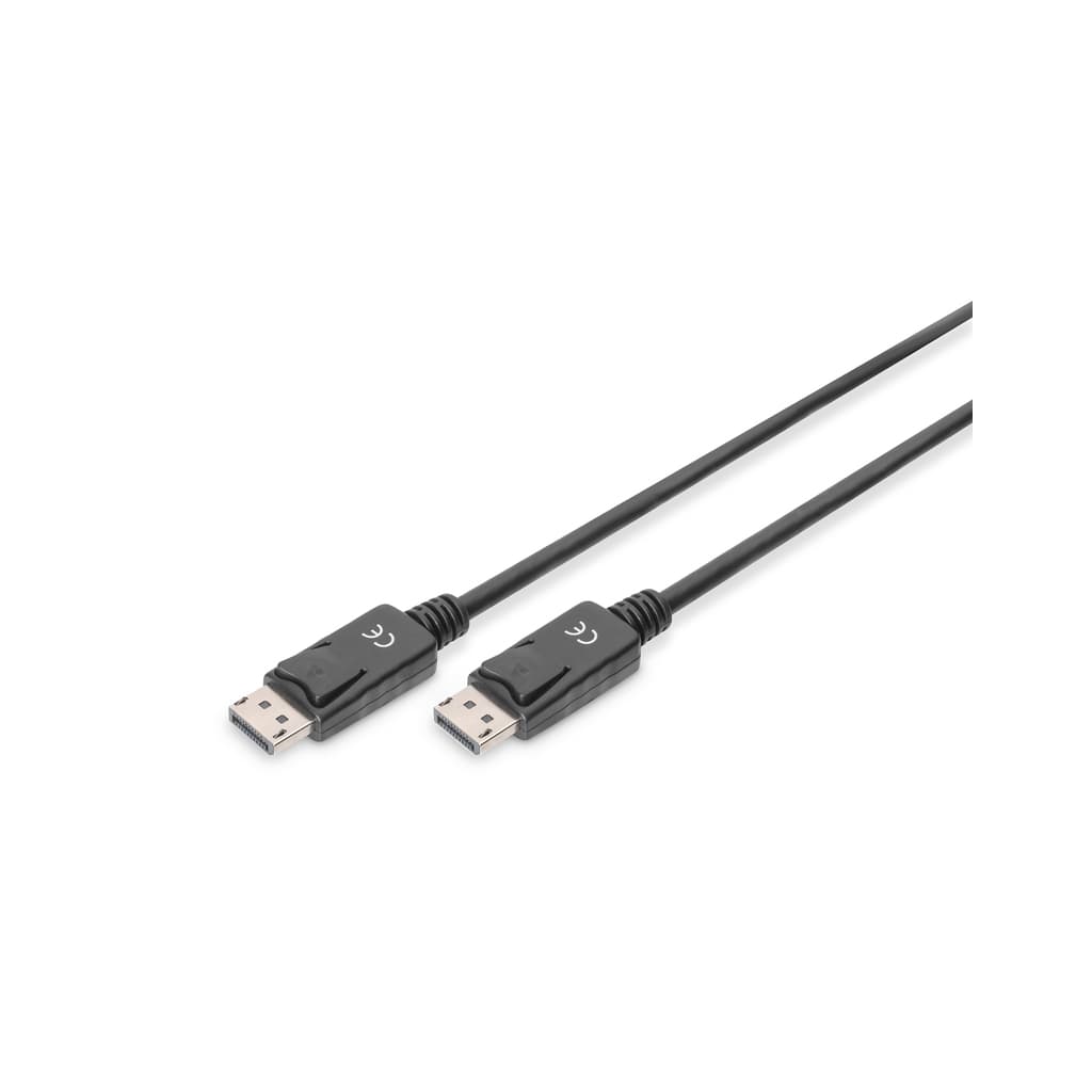 Кабель мультимедійний DisplayPort M to DisplayPort M 2.0m UHD 4K Digitus (DB-340100-020-S)