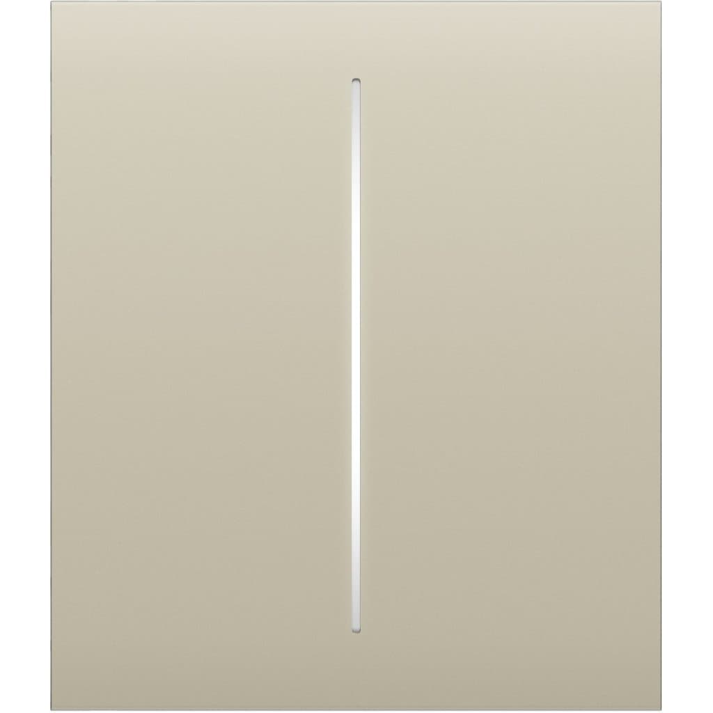 Накладна панель Ajax CenterButton 2-gang/ivory