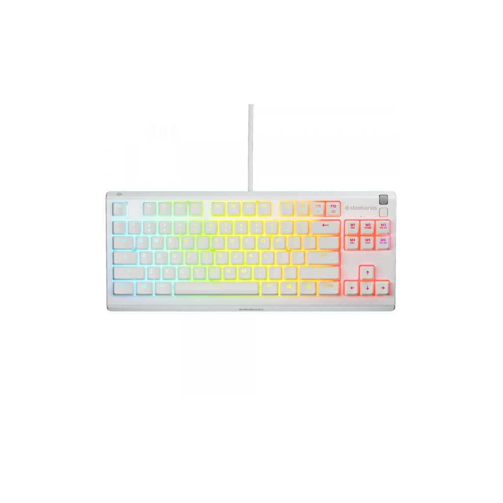 Клавіатура SteelSeries Apex 3 TKL USB UA White (64819)