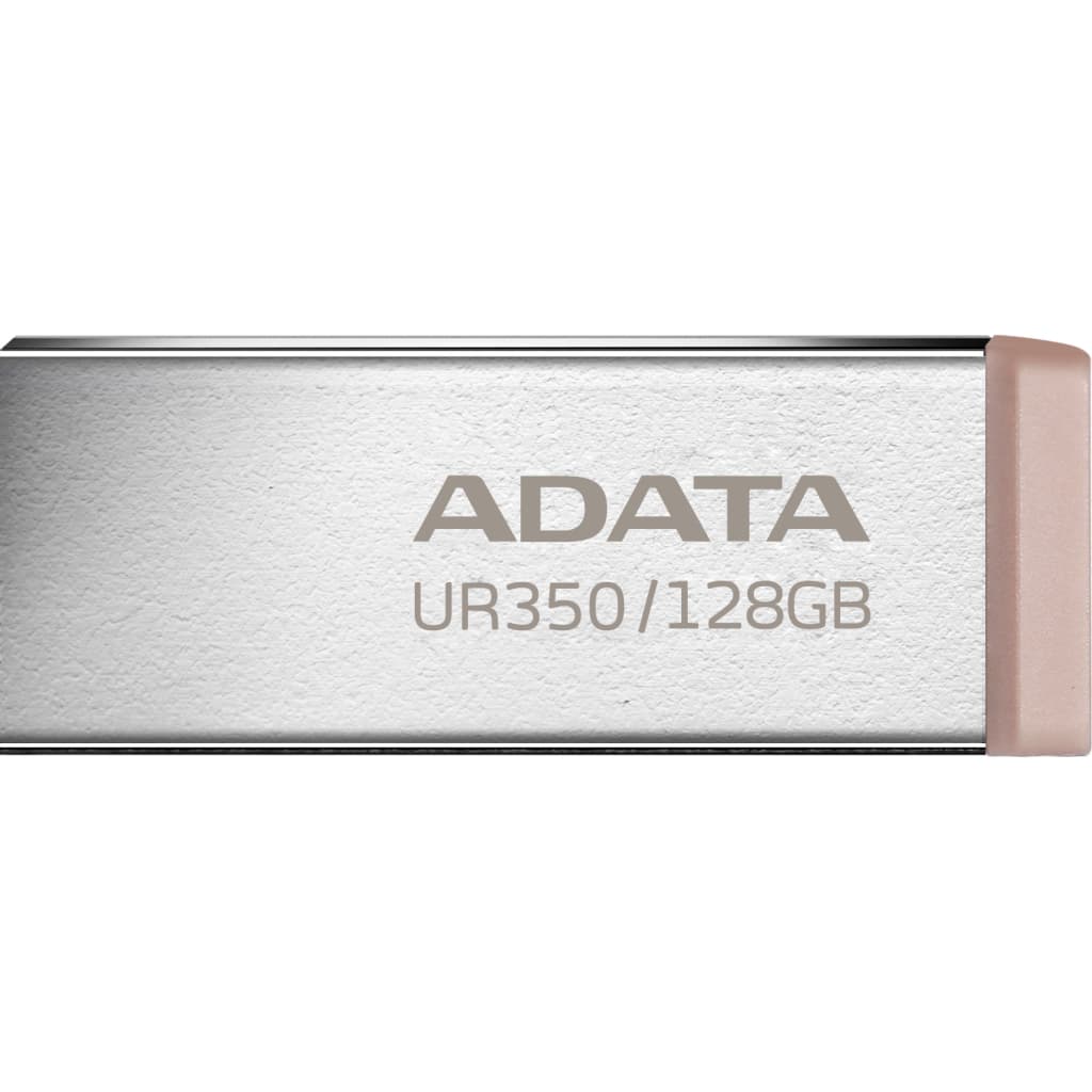 USB флеш накопичувач ADATA 128GB UR350 Silver/Beige USB 3.2 (UR350-128G-RSR/BG)