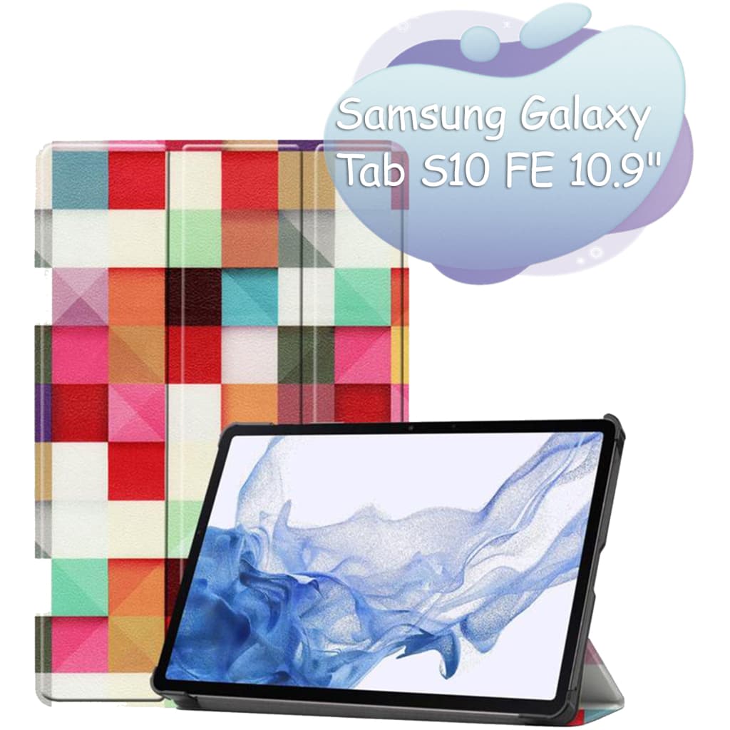 Чохол до планшета BeCover Smart Case Samsung Galaxy Tab S10 FE (SM-X520/SM-X526) 10.9" Square (713289)