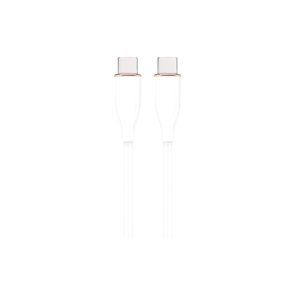 Дата кабель USB-C to USB-C 1.5m 3A Cablexpert (CC-USB2S-CMCM-1.5M-W)