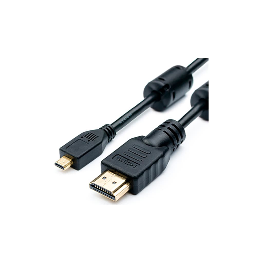 Кабель мультимедійний HDMI M to HDMI micro M 1.0m Atcom (22401)