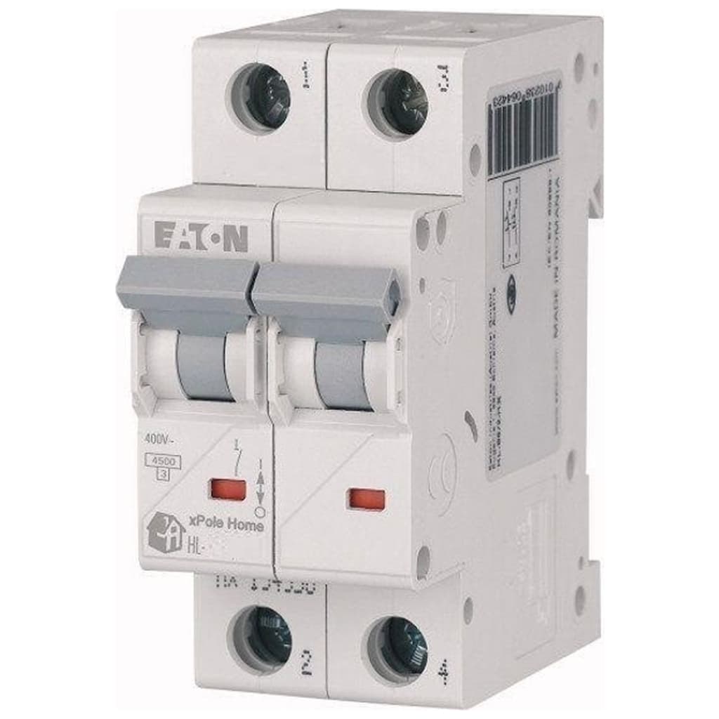 Автоматичний вимикач Eaton 2-п. С 63А HL 4.5кА