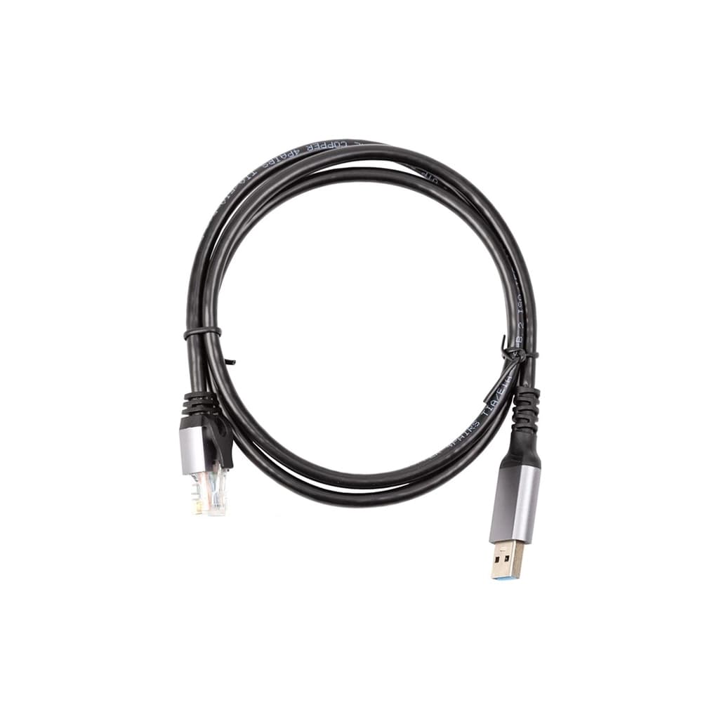 Дата кабель USB AM to RJ45 Ethernet 1.0m CAT6 UTP PowerPlant (CA914975)