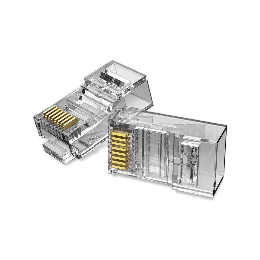 Конектор RJ45 UTP Cat.6 Modular 10 шт. VENTION (IDDR0-10)