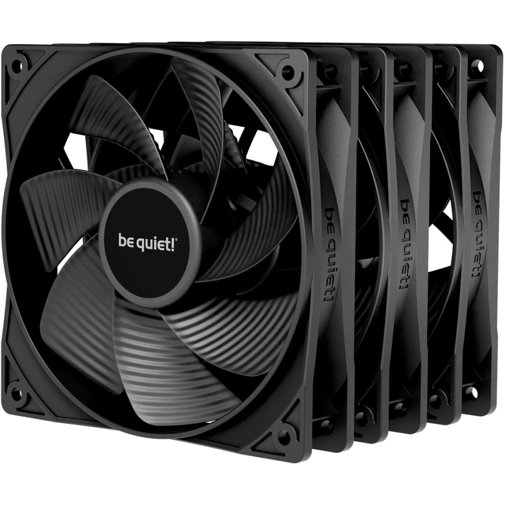 Кулер до корпусу Be quiet! PURE WINGS 3 120mm PWM Reverse в к (BL137)