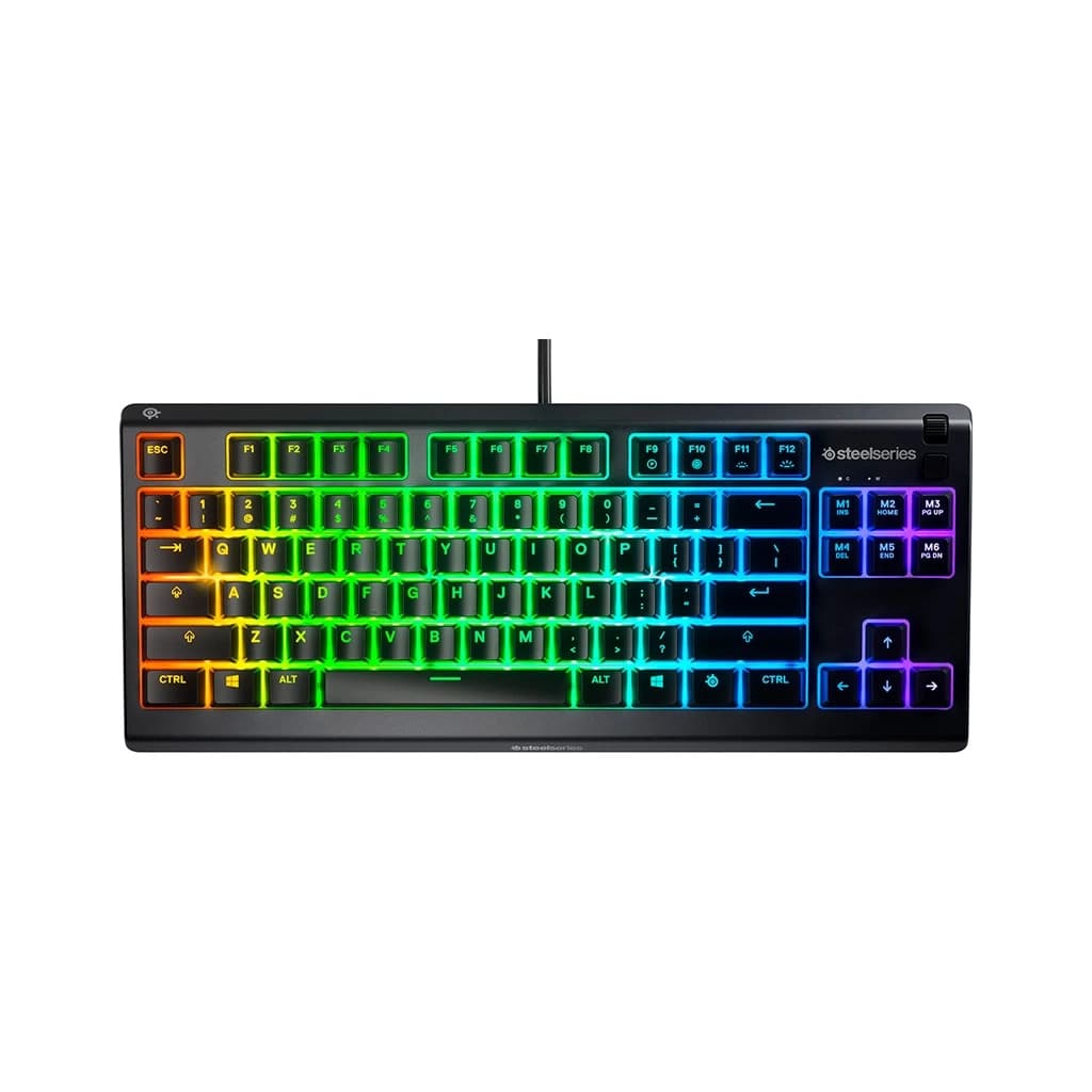 Клавіатура SteelSeries Apex 3 TKL UA USB Black (64831)