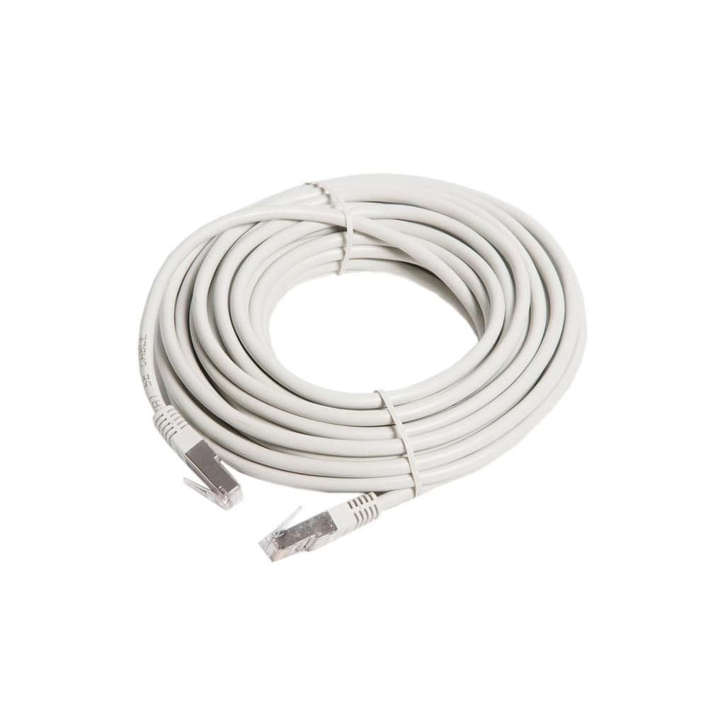 Патч-корд 10м, FTP, cat.5e, CU, 24AWG, gray Kingda (KD-PAFT41000GY)