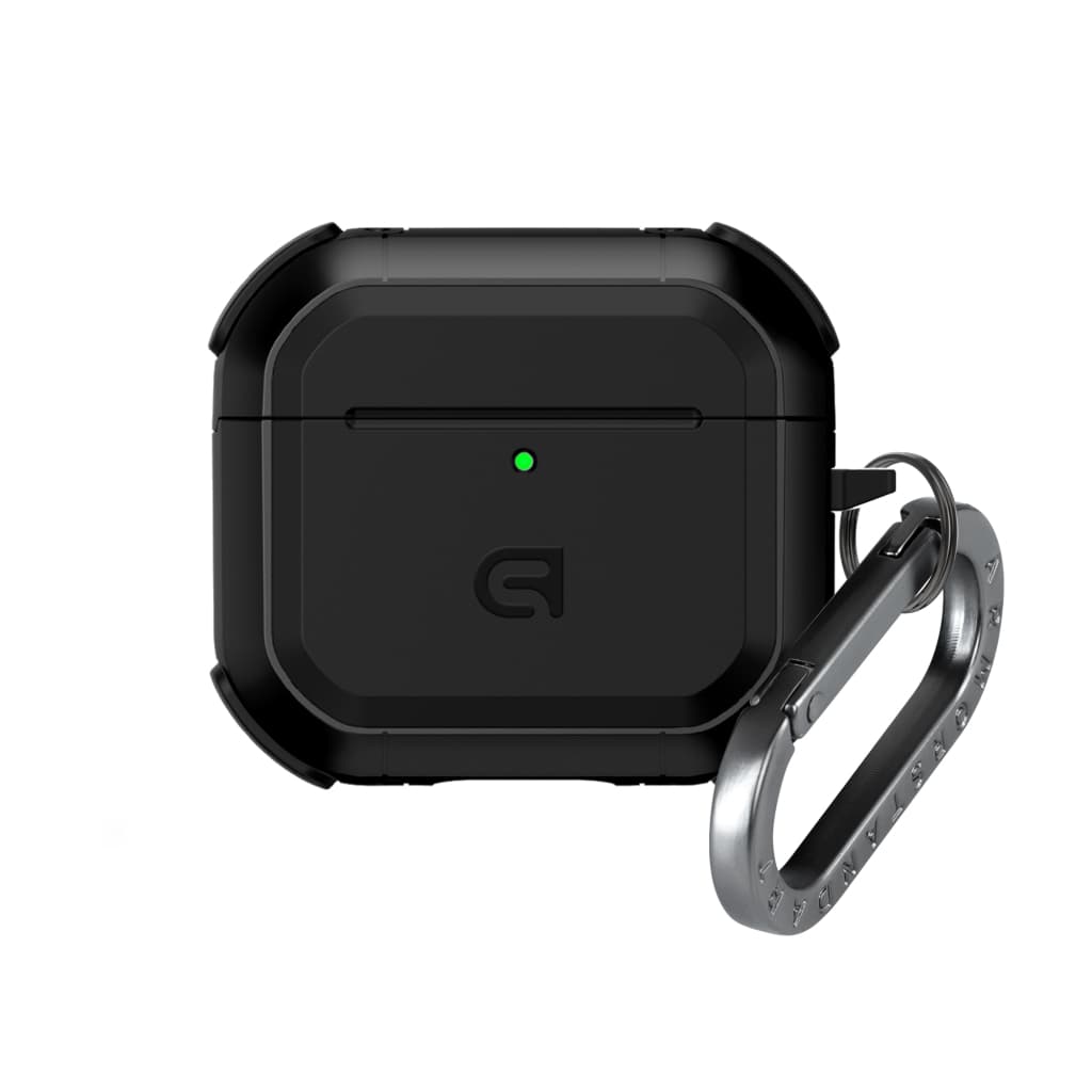 Чохол для навушників Armorstandart Panzer для Apple Airpods 4 Black (ARM82552)