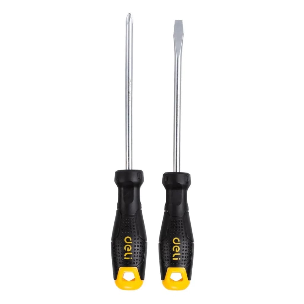 Набір викруток Deli Screwdriver set PH1×100 мм, PH2×150 мм (EDL620002)