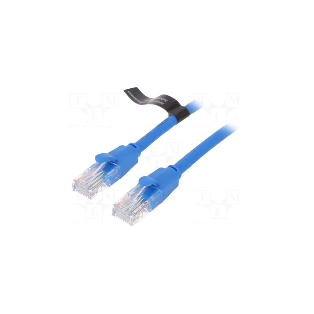 Патч-корд 1м, UTP cat 6 RJ-45 blue VENTION (IBELF)