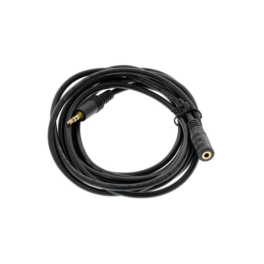 Кабель мультимедійний 3.5mm M to 3.5mm F 3.0m Value (B00343)