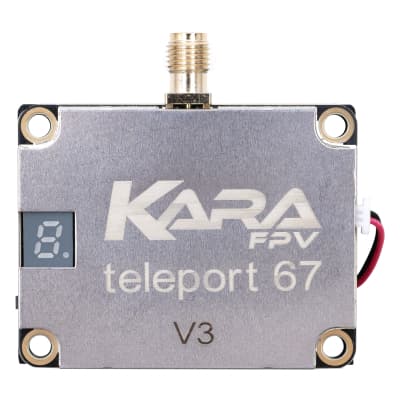 Відеопередавач (VTX) KaraFPV Teleport67 4W 6.1-7.2G V3 (TX6704IV3)
