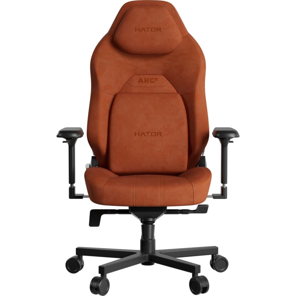 Крісло ігрове Hator Arc 3 L Velour Orange (HTC3449L)
