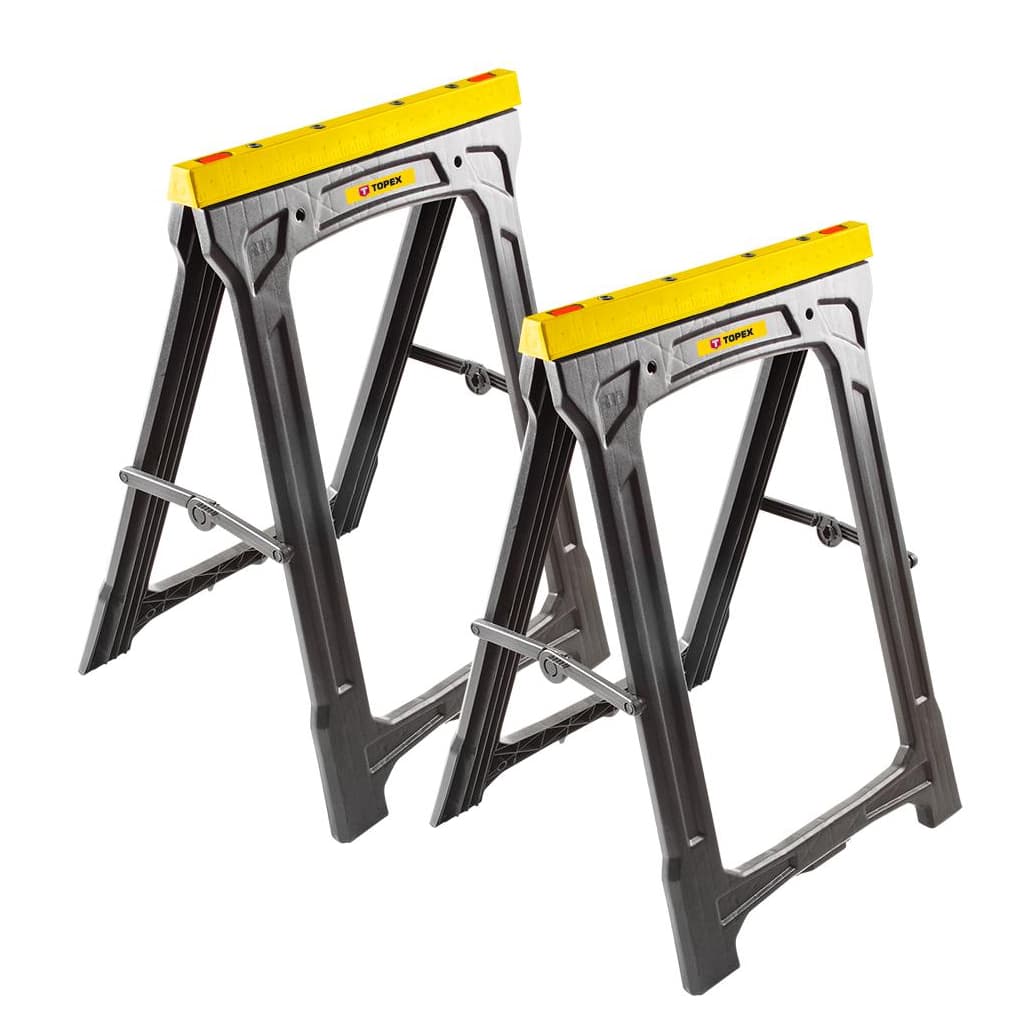Верстак Topex пластмассовые козли, висота 78 см, 2шт. (79R187)