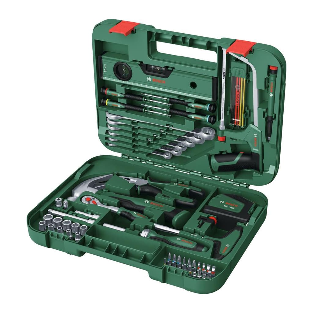 Набір інструментів Bosch 1/2", 64шт, CrV (1.600.A02.ZB3)