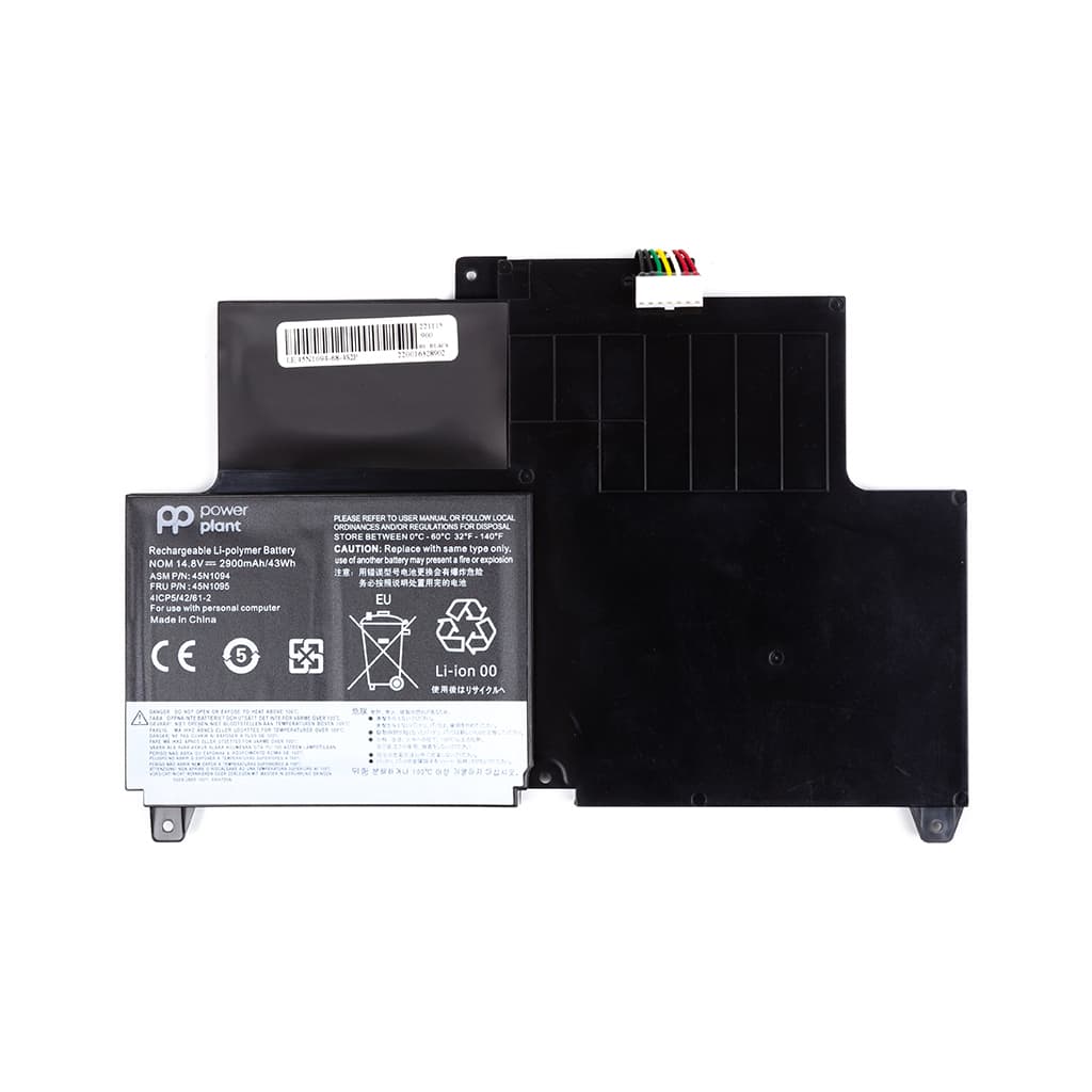 Акумулятор до ноутбука LENOVO ThinkPad S230u (45N1094) 14.8V 2900mAh PowerPlant (NB481828)