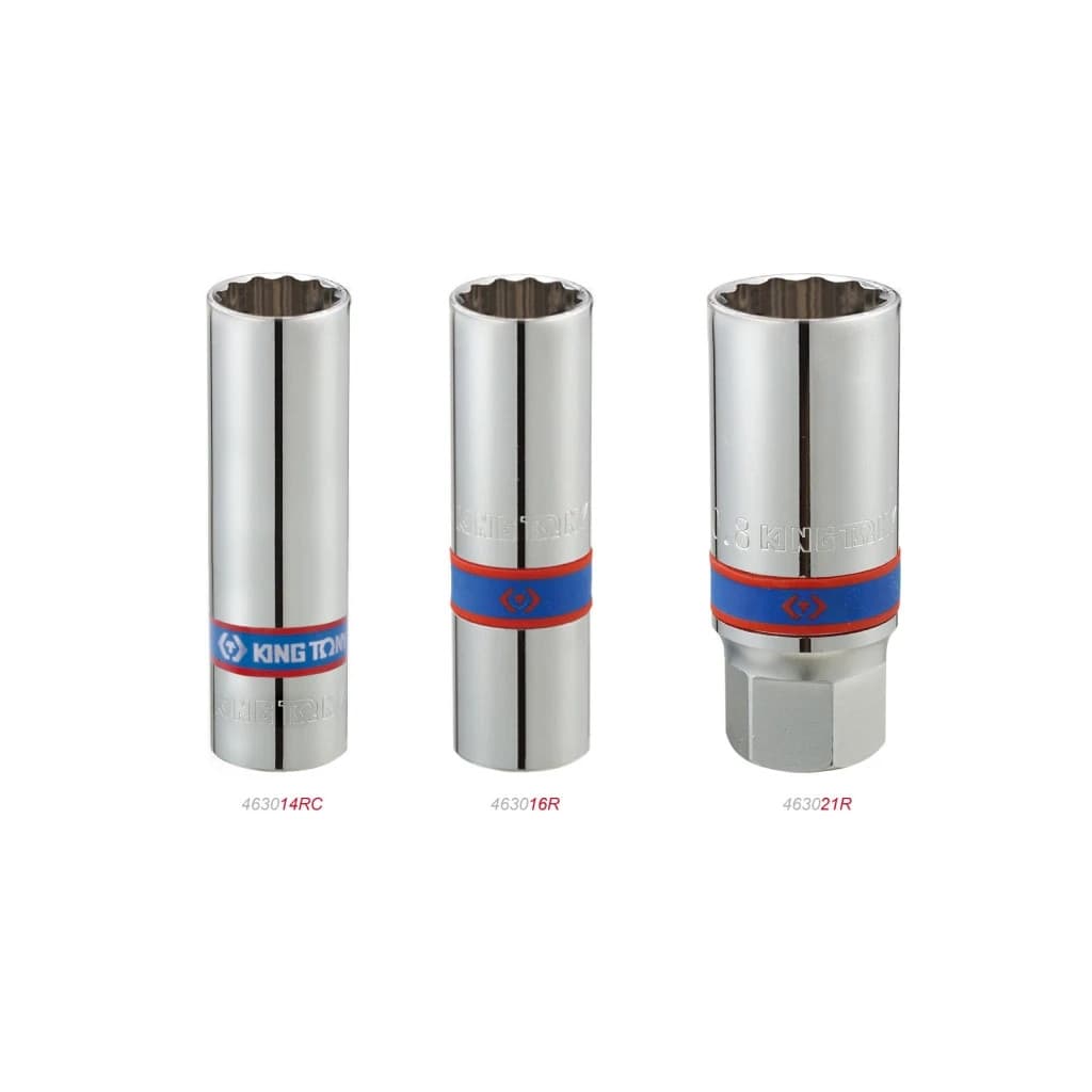 Торцева головка KING TONY свічна 1/2" 14 мм 12-гранна (463014RC)