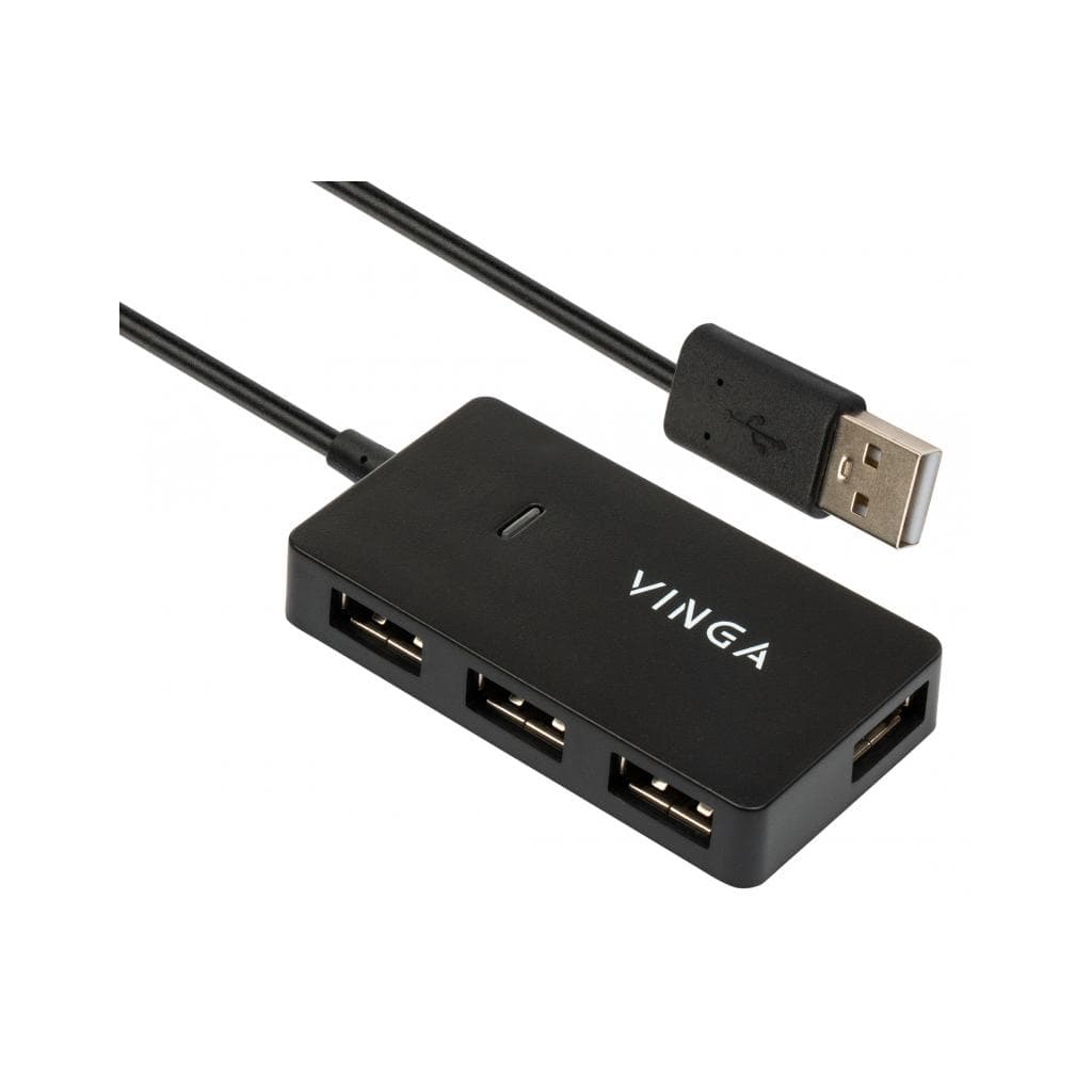 Концентратор Vinga USB2.0 to 4*USB2.0 HUB (VHA2A4N)