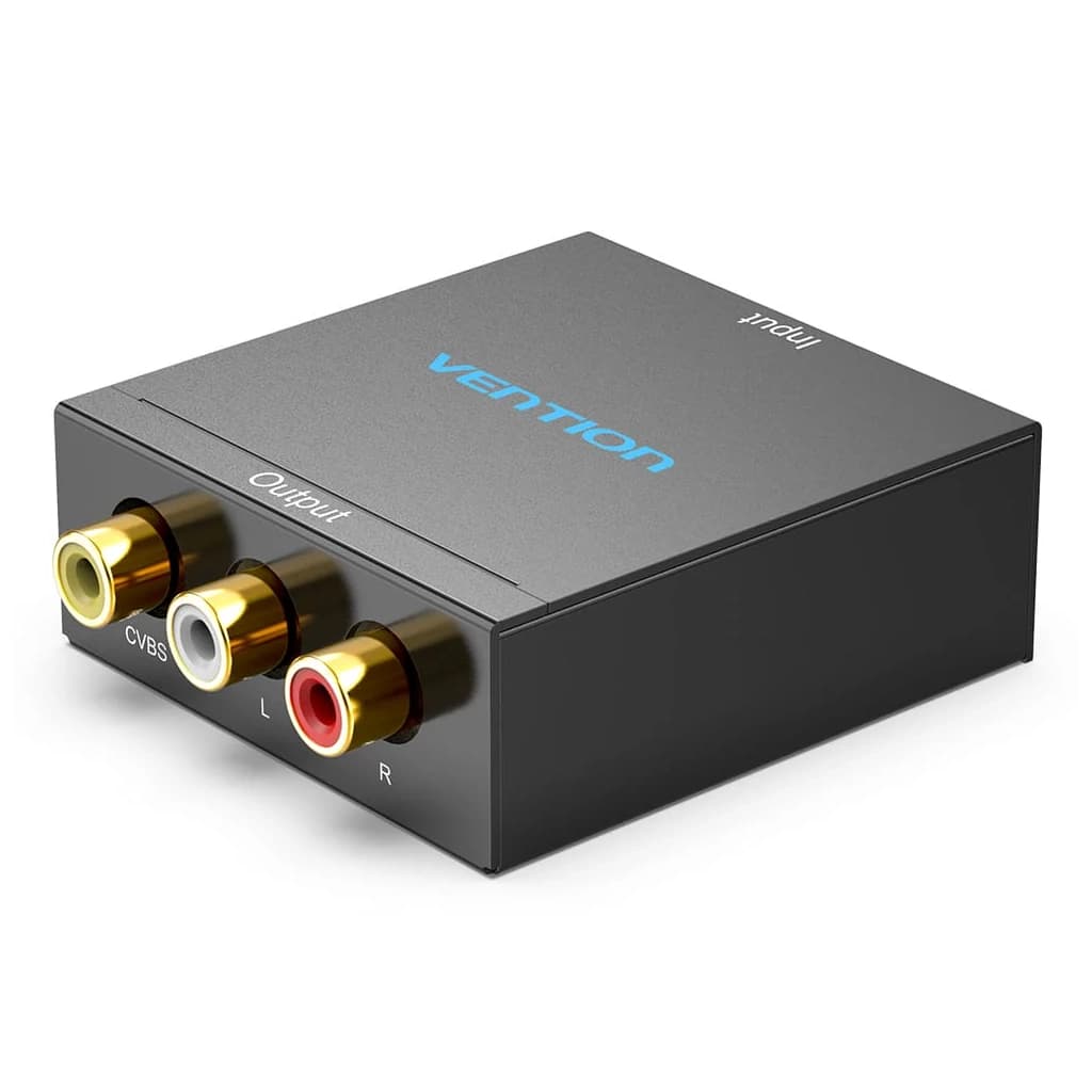 Конвертор HDMI to RCA Metal Type black VENTION (AEEB0)