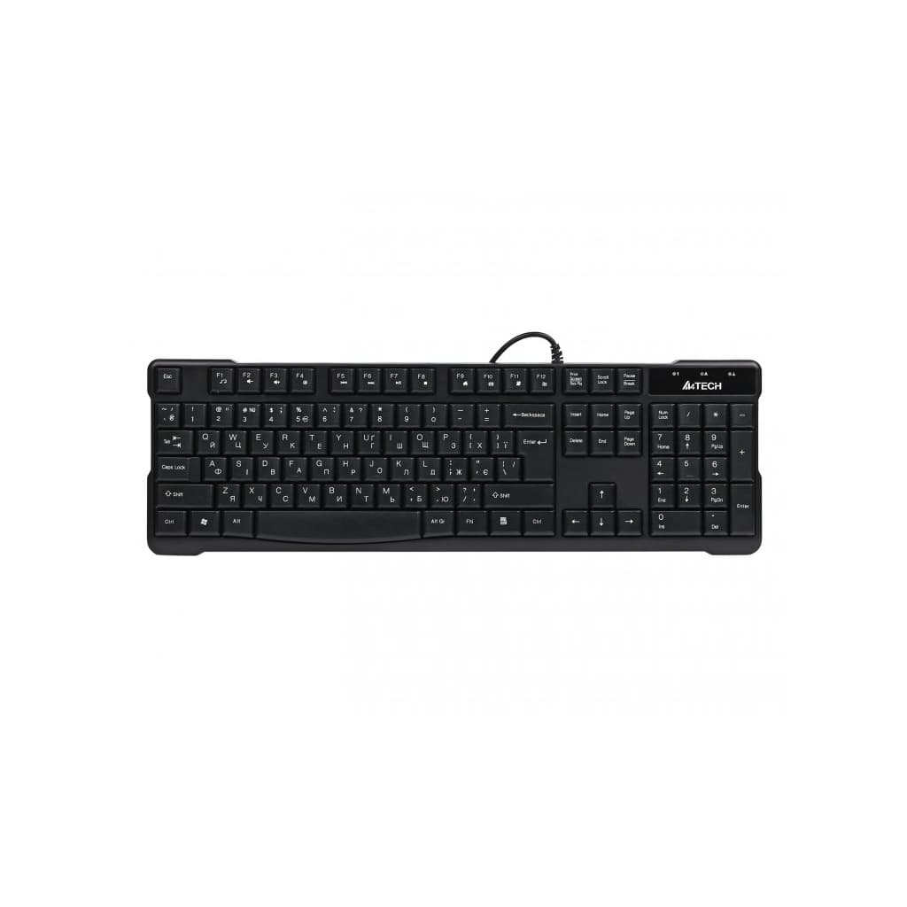 Клавіатура A4Tech KR-750-BLACK-US (4711421805827)
