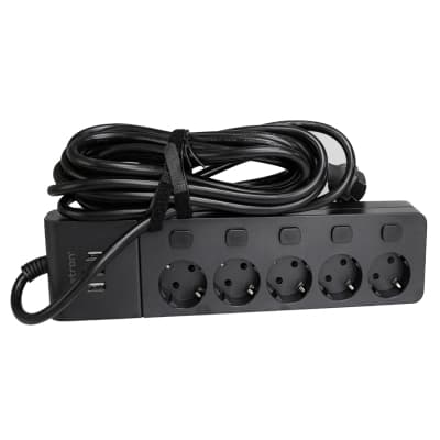 Мережевий фільтр живлення Patron SP1655-USB (EXT-PN-SP-1655-USB)