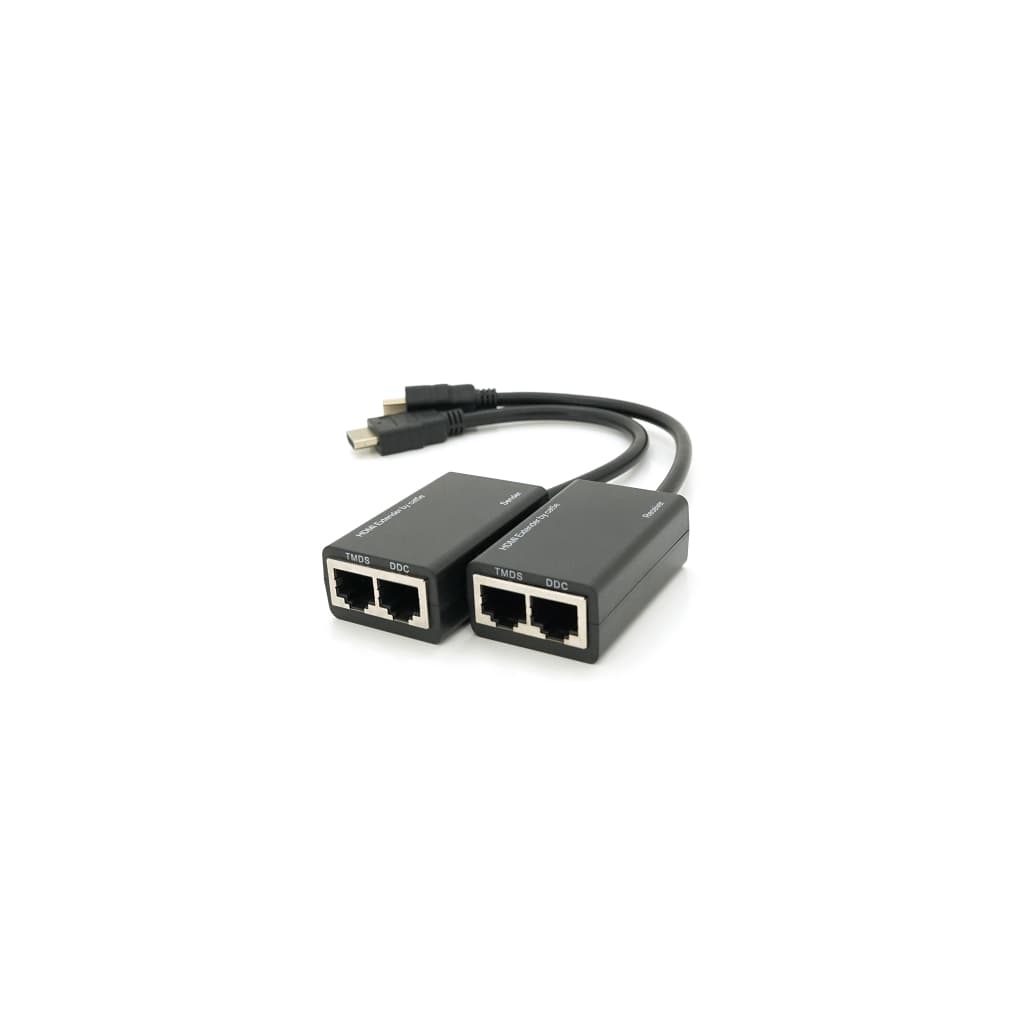 Адаптер HDMI extender passive 30m 2xCAT5E/6 Voltronic (YT-SEP HDMI/2P-30m)