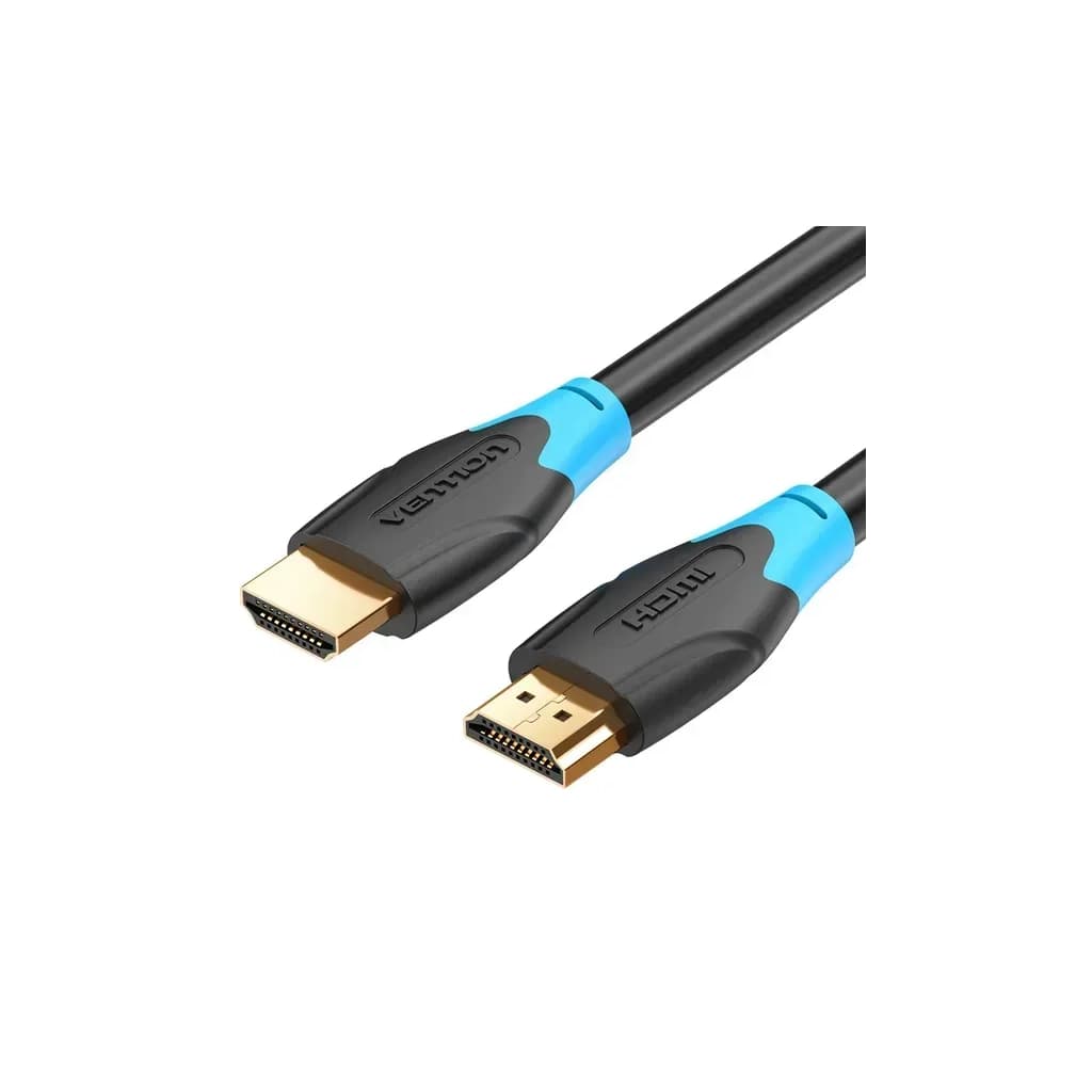 Кабель мультимедійний HDMI M to HDMI M 1.0m black VENTION (AACBF)