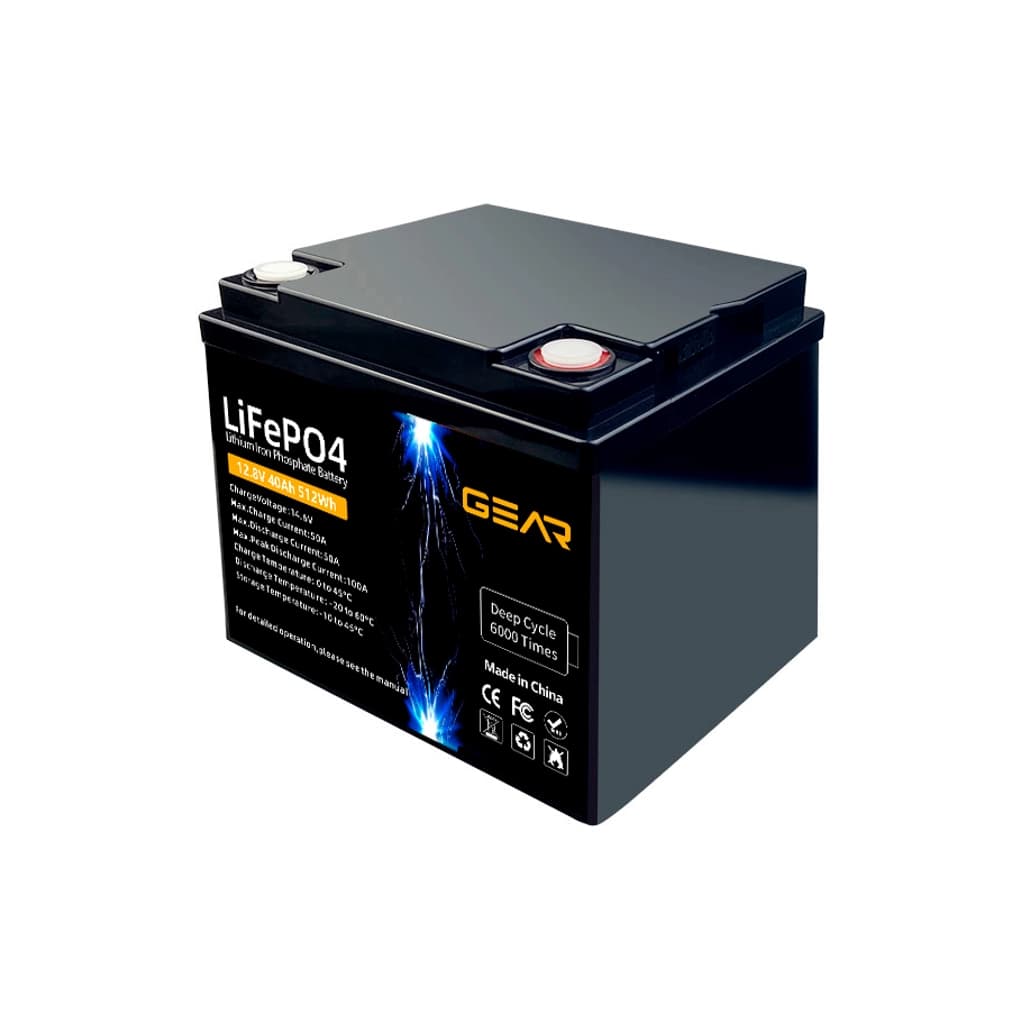 Батарея LiFePo4 GEAR 12.8V - 40Ah (GB-LiFePo4-12.8-40)
