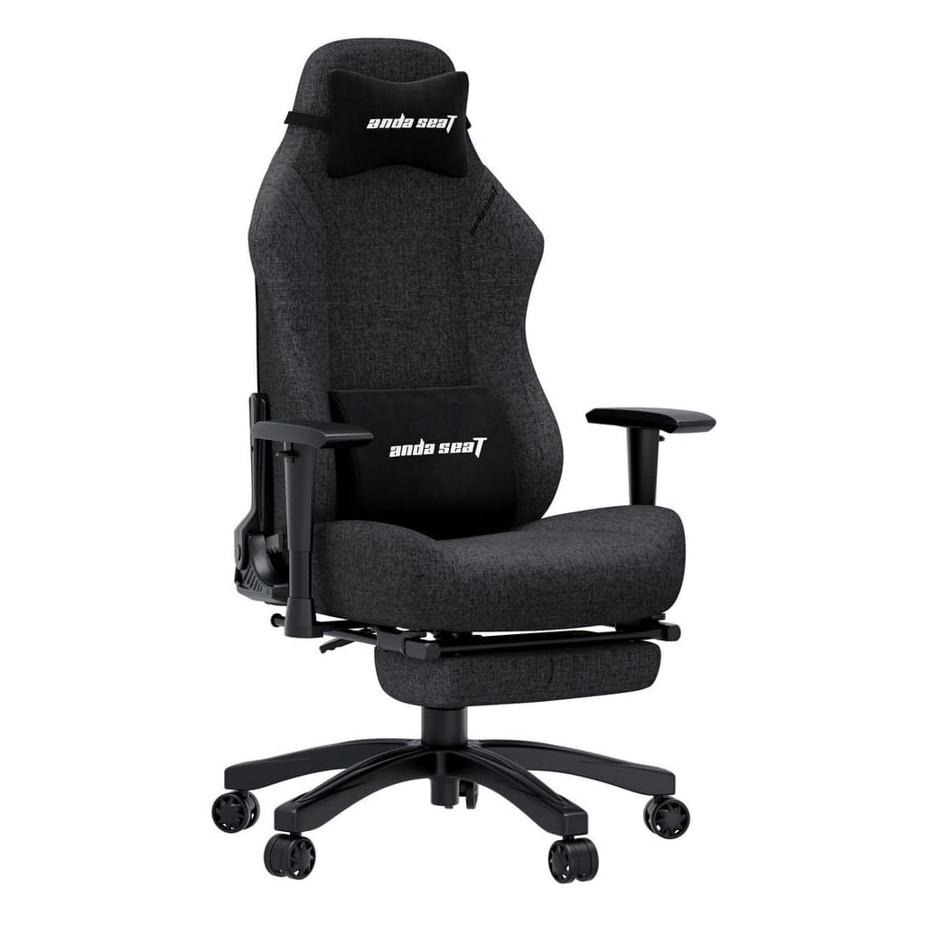 Крісло ігрове Anda Seat Luna Pro Fabric Size L Dark Gray (AD18T-44-GB-F)