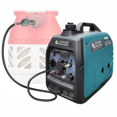 Генератор Konner&Sohnen газо-бензиновий інверторний KS 3100iG S, 230В, 3.1kW, ручний запуск, 22кг (KS3100IGS)