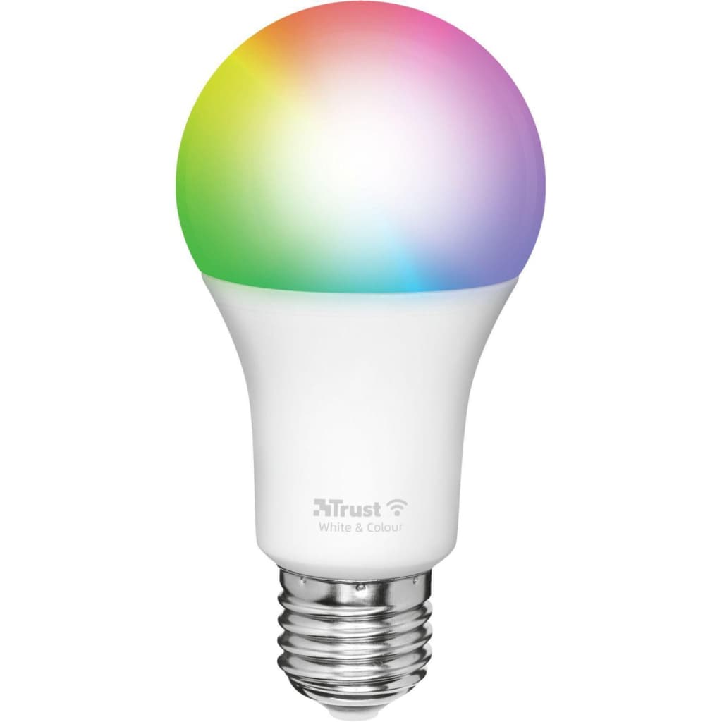 Розумна лампочка Trust E27 806 Lumen, 1800-6500k, RGBCW, white (71281_TRUST)